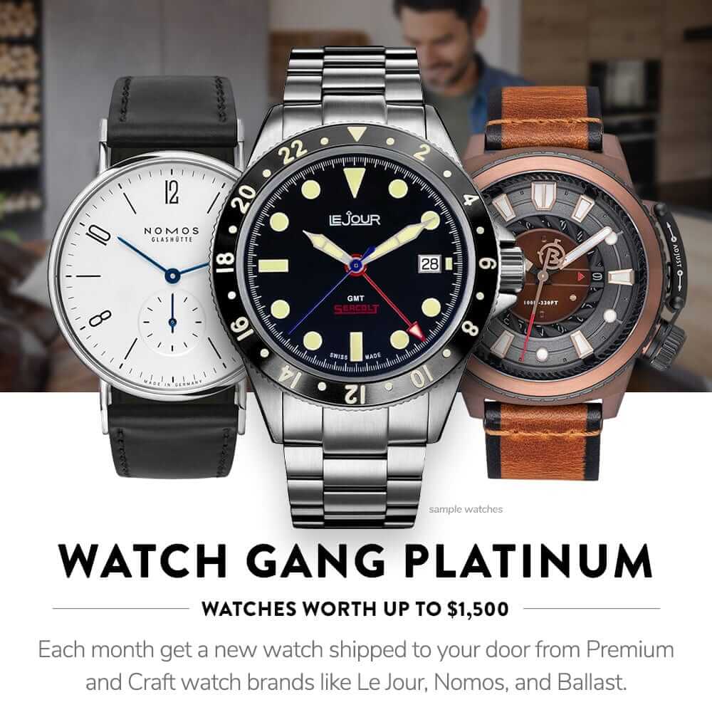Wathc Gang Black tier Watches Worth Up to $500